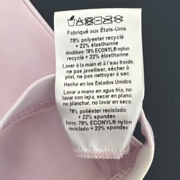 Mara Hoffman Women's M Sage Colorblock Multi Bikini Swim Top NWT Geometric - Picture 11 of 13